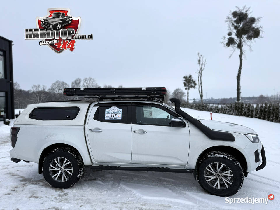 Orurowanie przednie bez poprzeczki CZARNE Isuzu Pasłęk