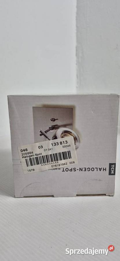 Stylowy Reflektor Halogenowy TCM Szczotkowana Biłgoraj sprzedam