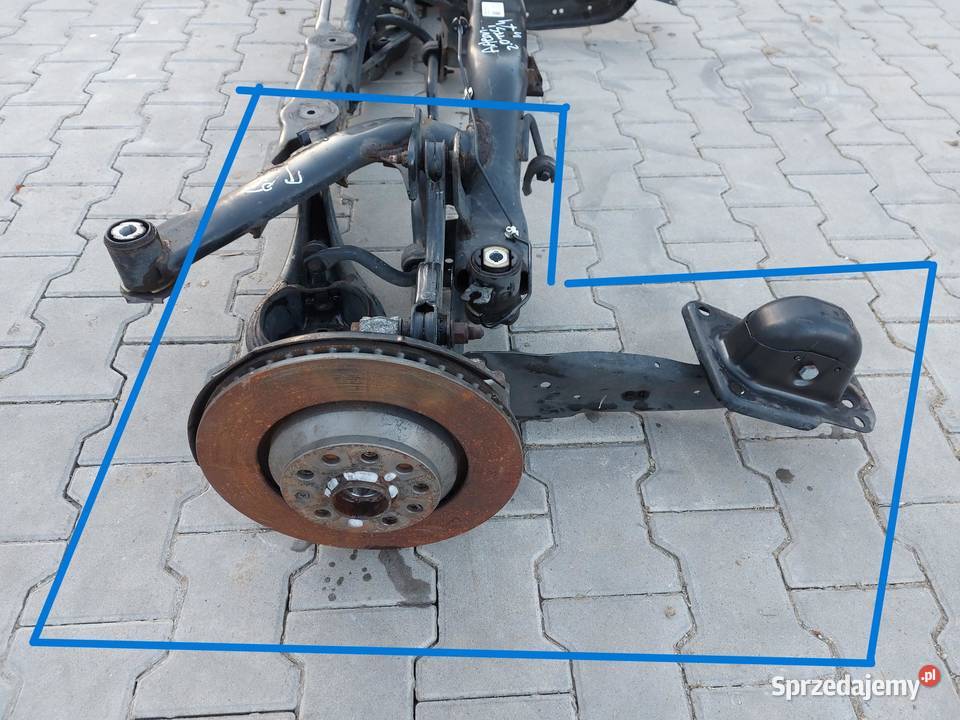 VW Arteon 3G8 2018r ZAWIESZENIE PRAWE TYŁ 4X4