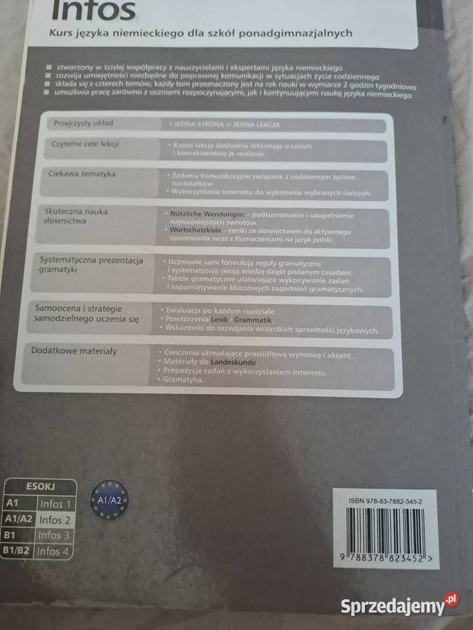 Infos 2 ćwiczenia Wrocław sprzedam