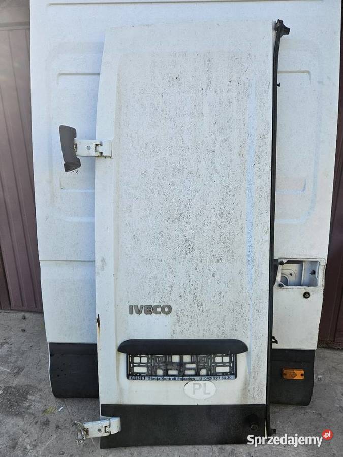 Drzwi tylne iveco daily 2005 maxi mazowieckie sprzedam