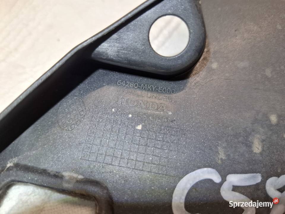 Honda CBR 650R Pług Honda Obrzycko C588