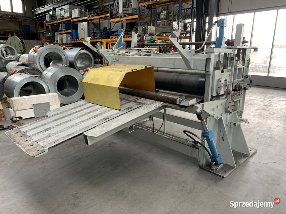 Linia Prostowarka walcarka do blach Produkcja kujawsko-pomorskie Sadki sprzedam