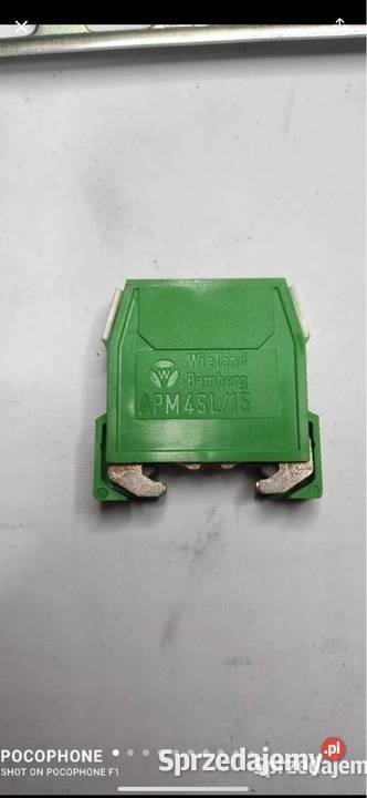 Złączka ochronna WKM415 PE 4mm2 na szynę Din Gliwice