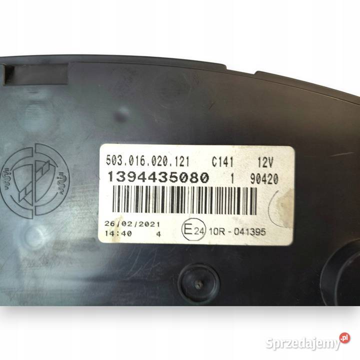 LICZNIK ZEGARY 1394435080 Fiat Ducato Boxer Liczniki i zegary lubelskie