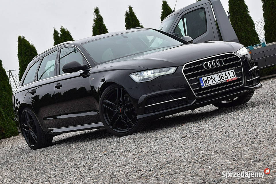 Audi A6 20Tdi 190 Sline Navi Matrix Alcantara mazowieckie Nowe Kucice