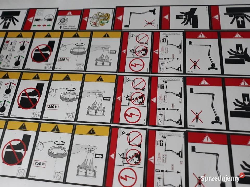 Naklejki na maszyny rolnicze Pleszew