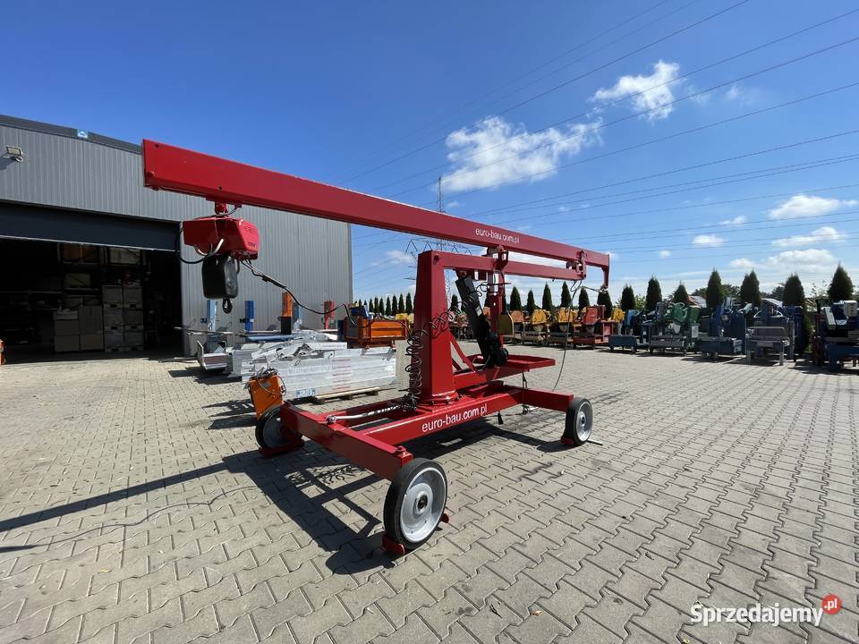 Dźwig Steinweg Bocker MK 300 minikran żuraw do Ślesin