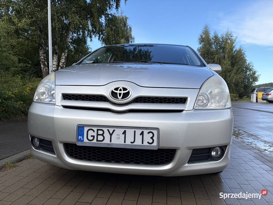 Toyota Corolla Verso 18 VVTi 129 z instalacją 129KM Corolla Verso Motoryzacja Bytów