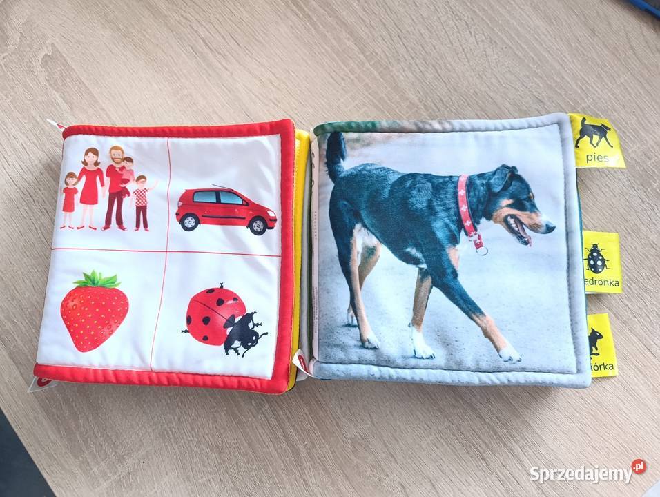 Książeczki materiałowe kolory i zwierzęta Kwidzyn