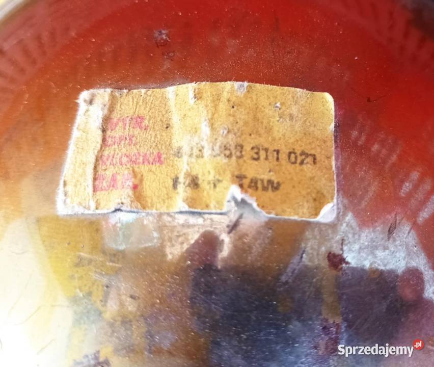 Skoda 100 105 reflektor lampa przednia wkład Nysa