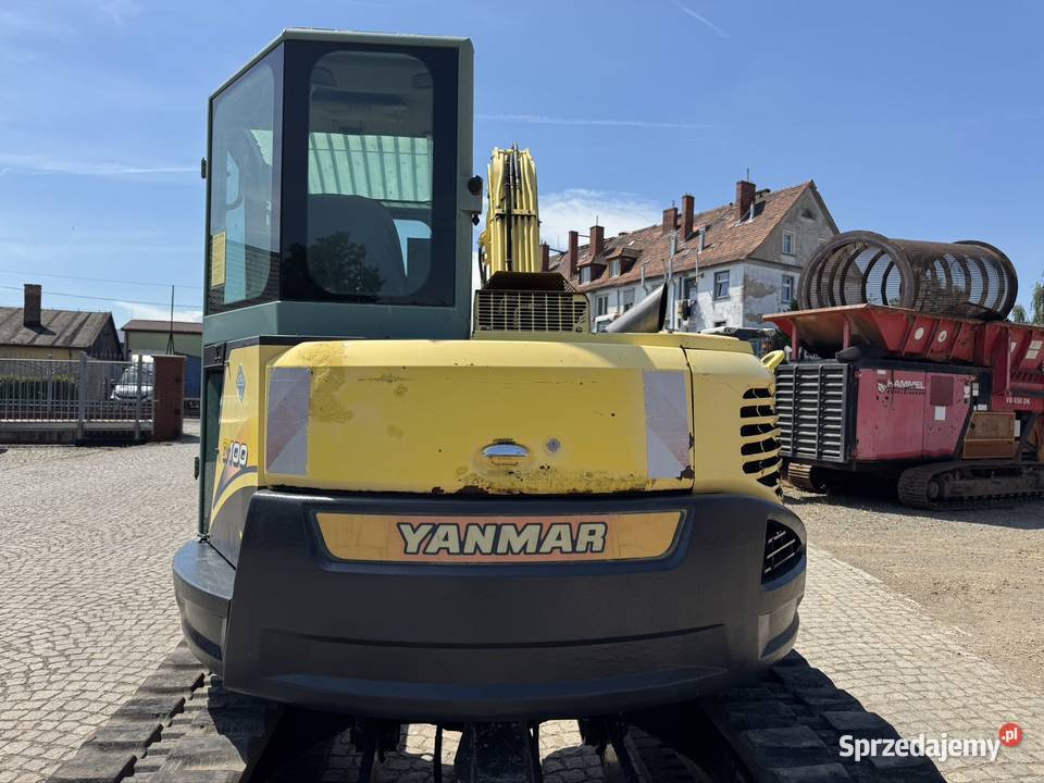 Koparka Gąsienicowa Yanmar SV100 3 Łyżki Klima Koparki dolnośląskie