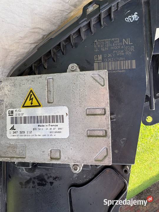 Lampy BiXenon AFL Opel Zafira B Europa komplet Poznań