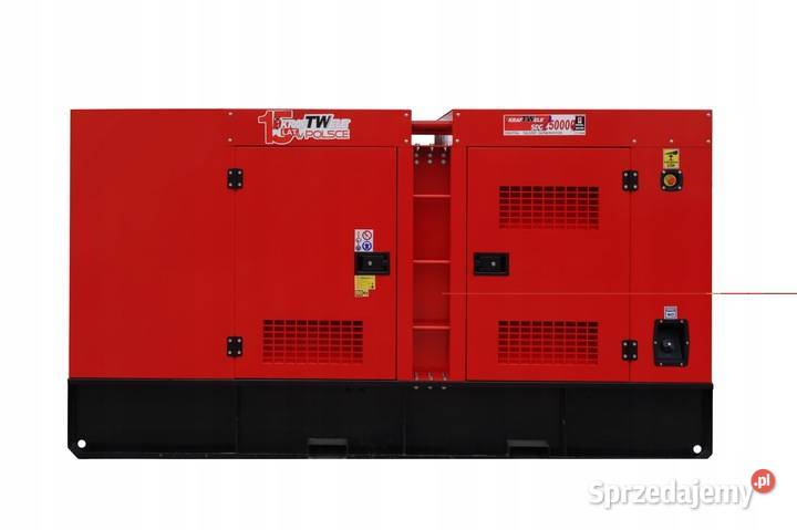 AGREGAT PRĄDOTWÓRCZY WYCISZONY 250 KVA PRZYCZEPA Ząbkowice Śląskie sprzedam