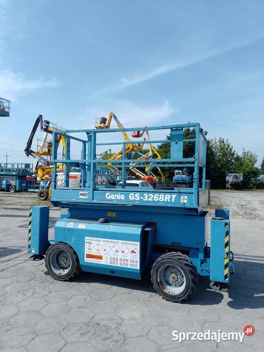 Sprzedam podnośnik nożycowy Genie GS3268 2007 Rok produkcji 2007 kujawsko-pomorskie Bydgoszcz