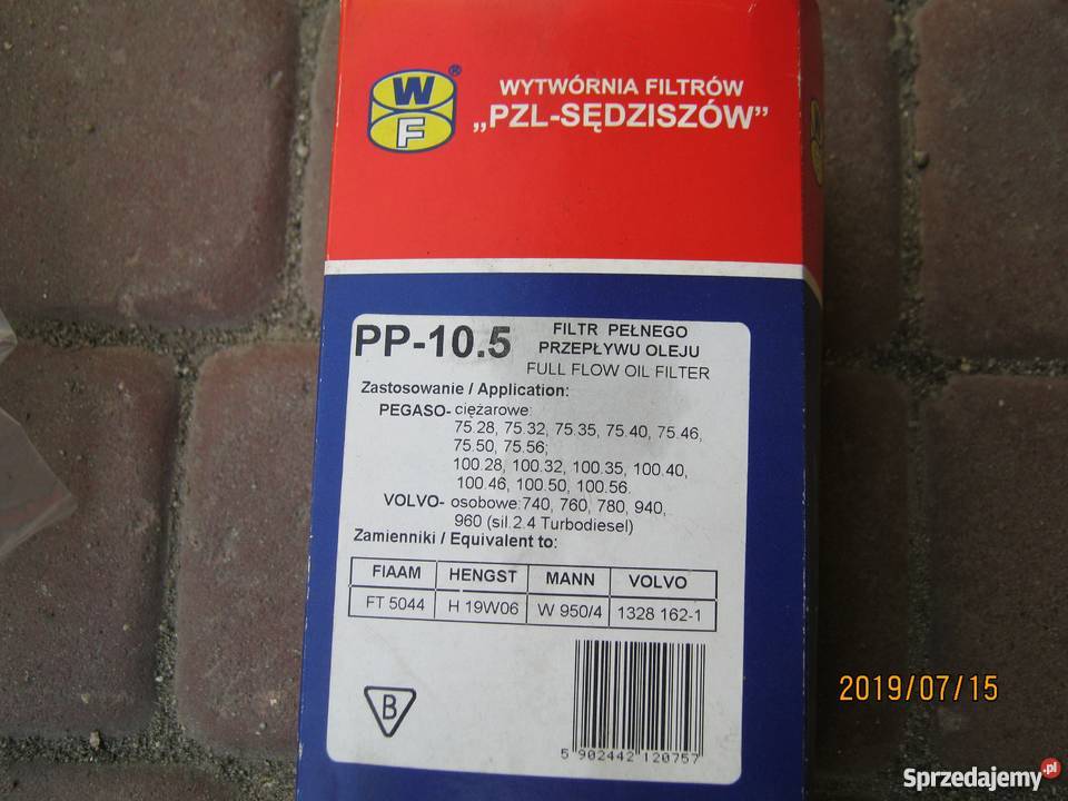 Volvo 740760940960VW LT 24 DTD filtr oleju Rzeszów