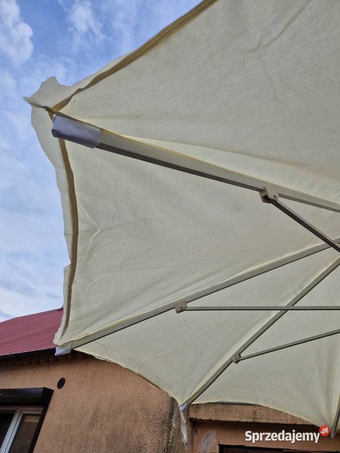 PARASOL OGRODOWY Okrągły 35x 35m SOLIDNY wielkopolskie Głogowa