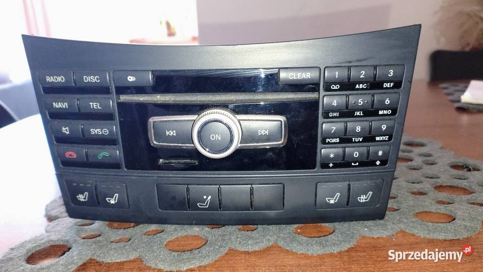 Radio navi Mercedes e klasa W212 osobowe Lubin