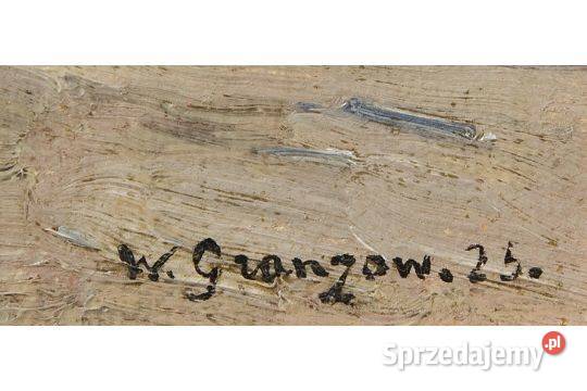 GRAŃZOW Władysław 1872 Warszawa 1932 Paryż Widok wielkopolskie sprzedam