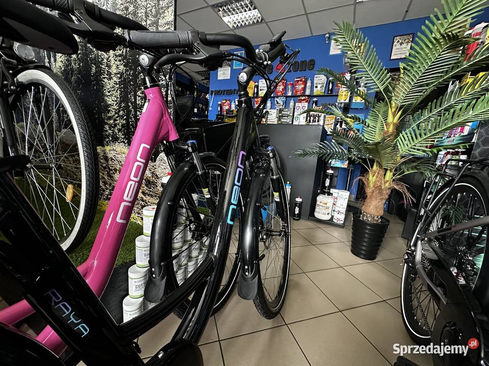 Rower elektryczny miejski NEON RAYA 5 kolorów Miejskie Ostrowiec Świętokrzyski