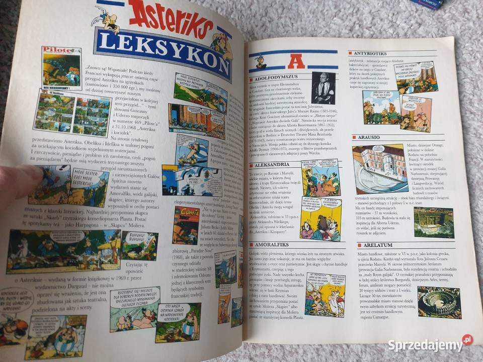 Asterix i kociołek wydanie 2gie z leksykonem Gdynia