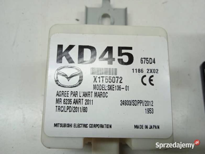 MODUŁ ZESTAW KD45675D4 KD45675Y0F Mazda 6 III