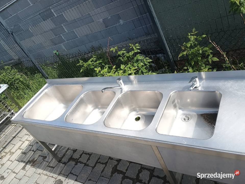 Zlew Gastronomiczny 4 komorowy Ascoblock 280x60