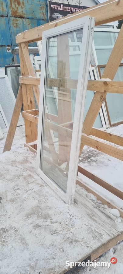 OKNA KacprzaK Witryna 74x150 FIX Używany PCV Lublin