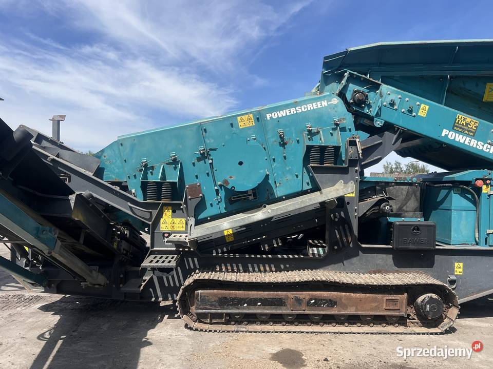 Przesiewacz Powerscreen Warrior 800 Zator sprzedam