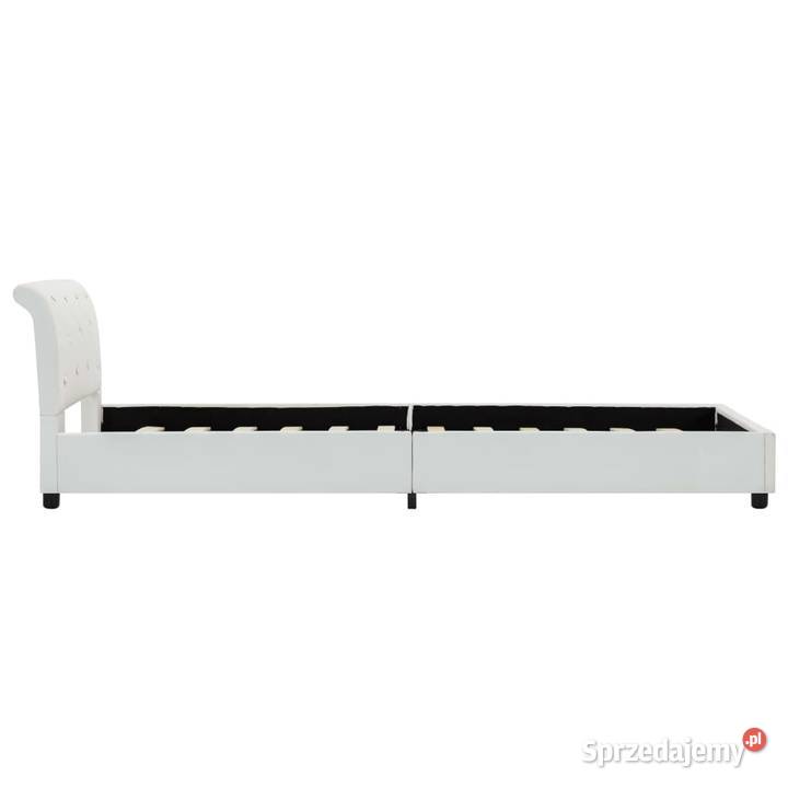vidaXL Rama łóżka biała sztuczna 284870 mazowieckie Warszawa