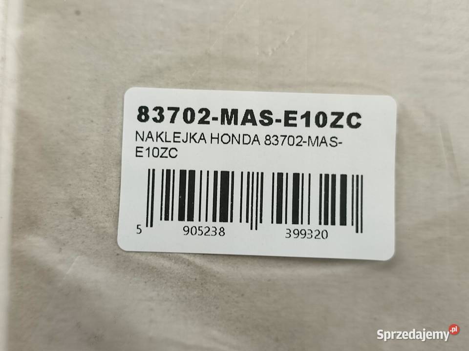 NAKLEJKA CBR ZADUPEK L STR HONDA CBR900RR