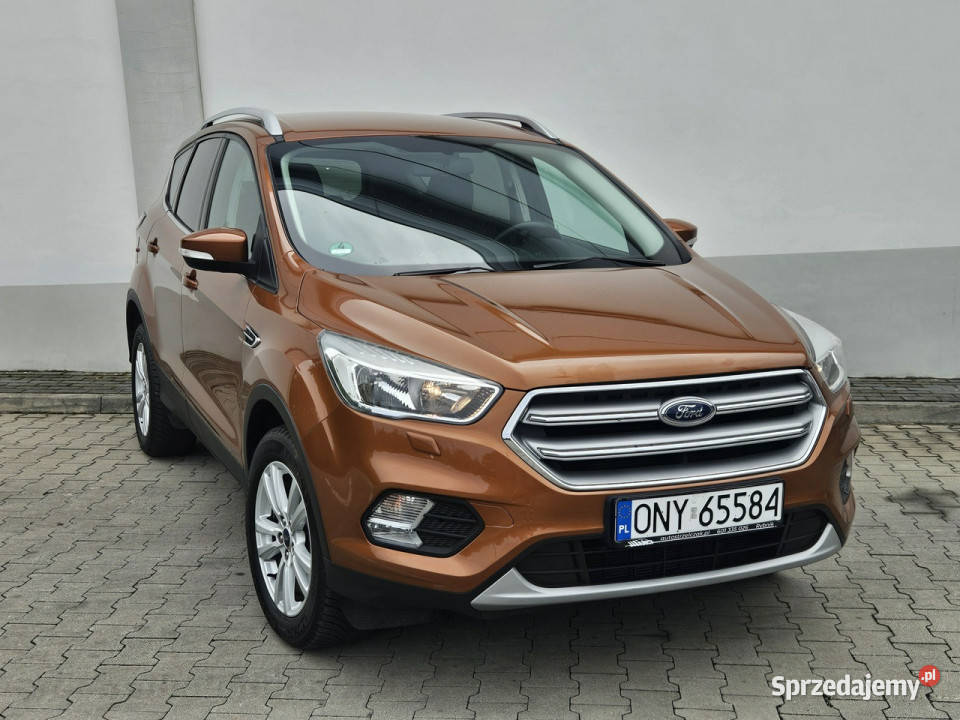 Ford Kuga Bezwypadkowa Serwis Orgszyby II 2012 brązowy Rybnik sprzedam