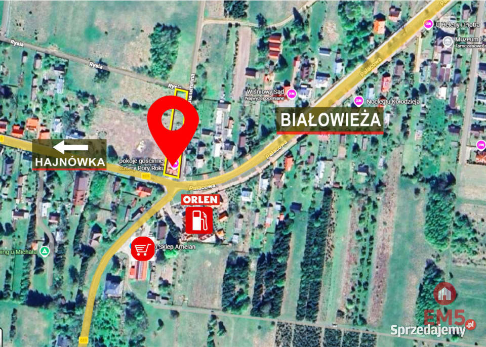Do sprzedaży dom wolnostojący Białowieża 400m2
