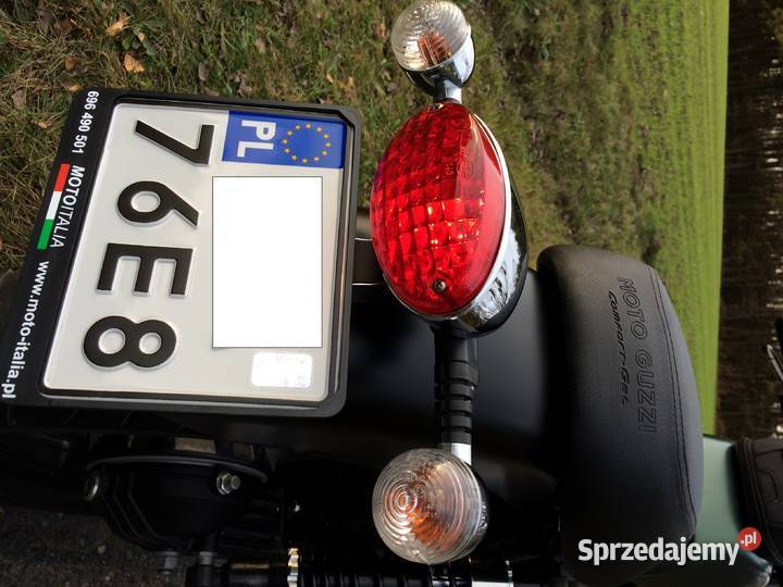 MOTO GUZZI styl Cafe Racer unikatowa zieleń Warszawa