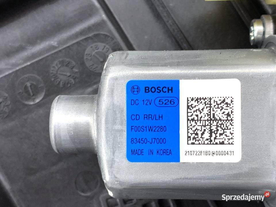 PODNOŚNIK SZYBY LEWY TYŁ KIA CEED 83450J7000