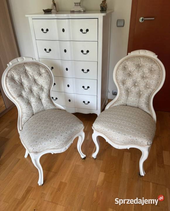 2 stylowe krzesła barokowe Dom i Ogród Katowice