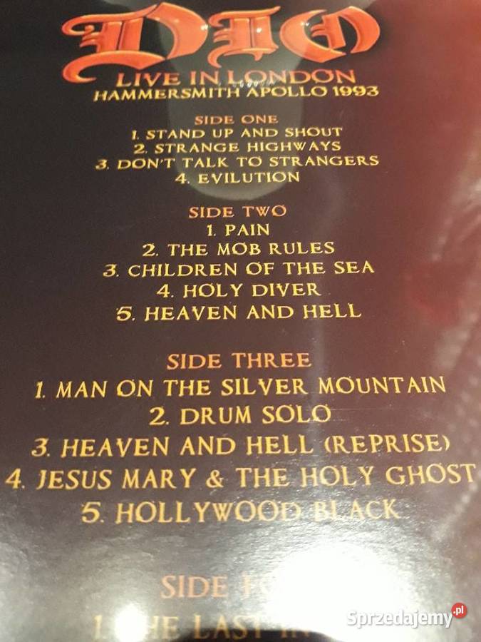 Niezapomniane koncerty DIO Live in London 19932
