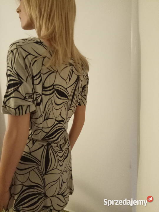 Bluzka Bpc tunika z klamrą wzorzysta r 384042 Pszczyna