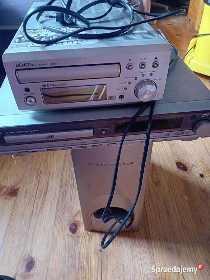 Kino domowe LG głośnik CD DVD odtwarzacz Denon Rogów sprzedam