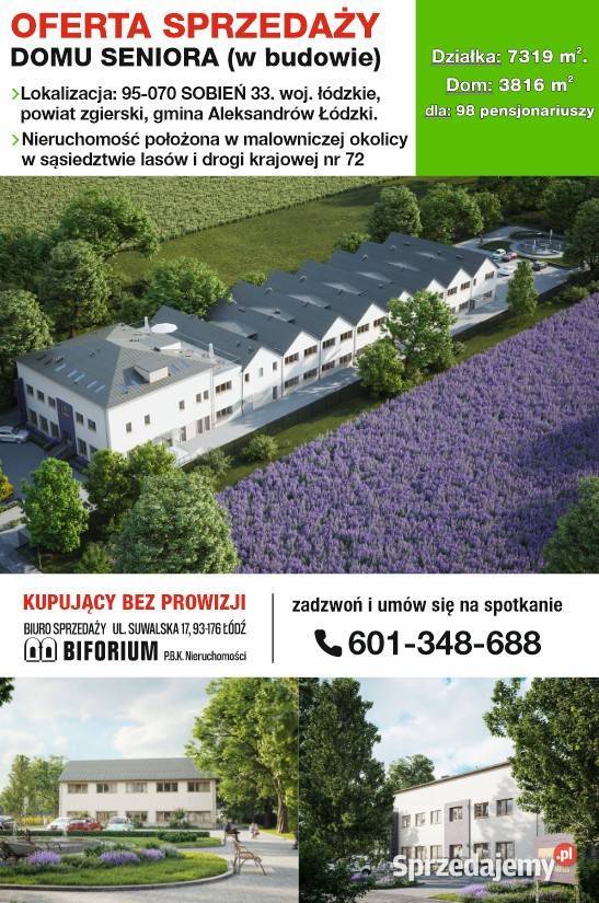 Dom Seniora w budowie 95070 Aleksandrów Łódzki