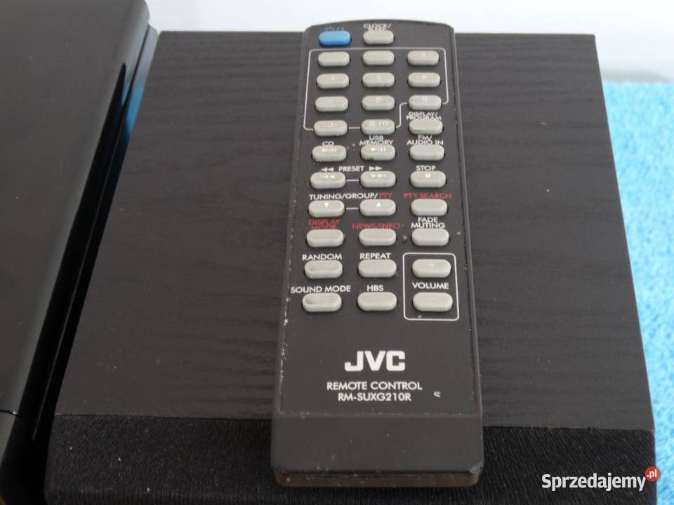 Wieża JVC CAUXG210 pilot CD USB mp3 kol WYSYŁKA Jasło