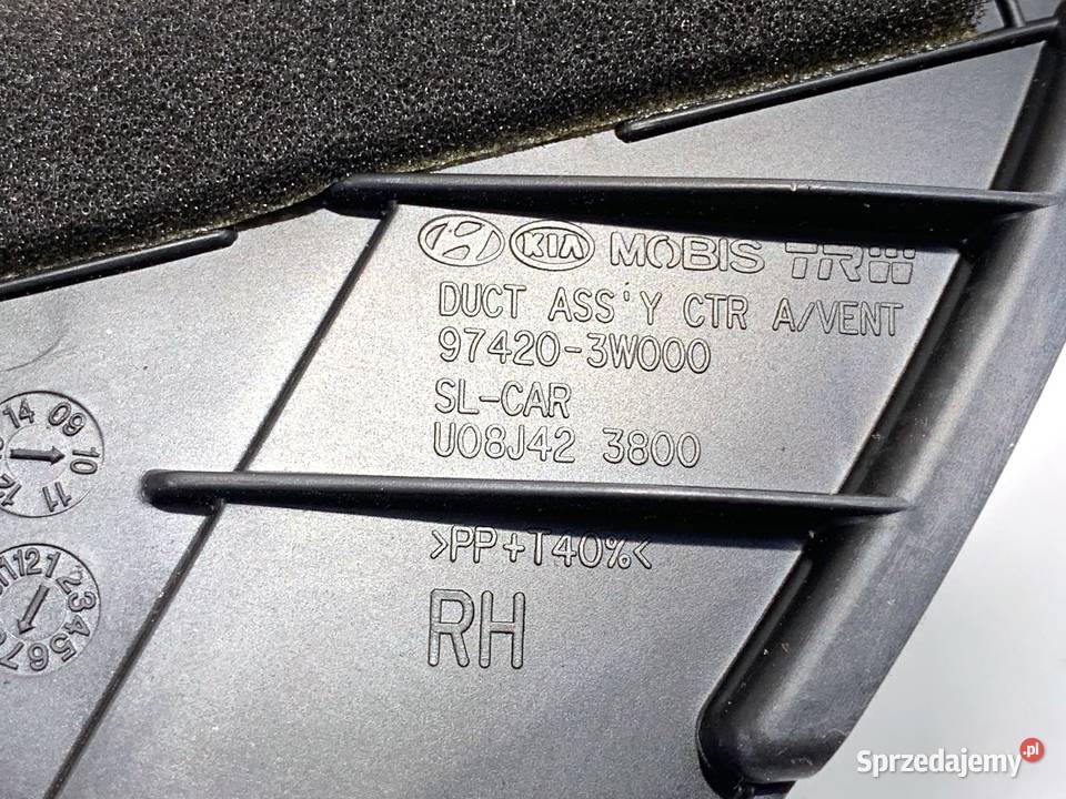 KRATKA NAWIEWU PRZÓD ŚRODKOWA KIA SPORTAGE III osobowe podkarpackie