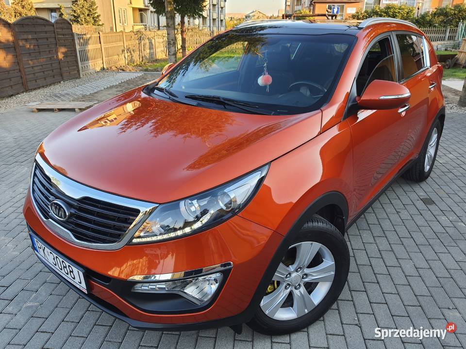 ŚLICZNA KIA SPORTAGE SALON BENZYNKA 110 BOGATA Pleszew