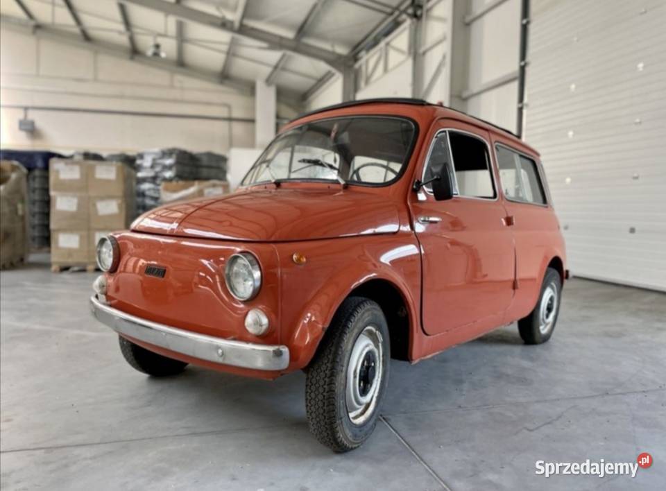 Fiat 500 giardiniera Rok produkcji 1971 Wrocław