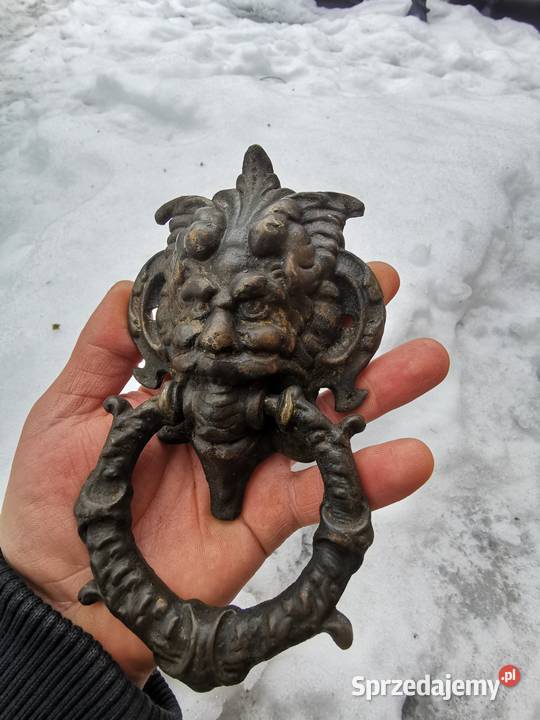 Kołatka Antyczna Kołatka do Drzwi z Brązu Rzeszów sprzedam