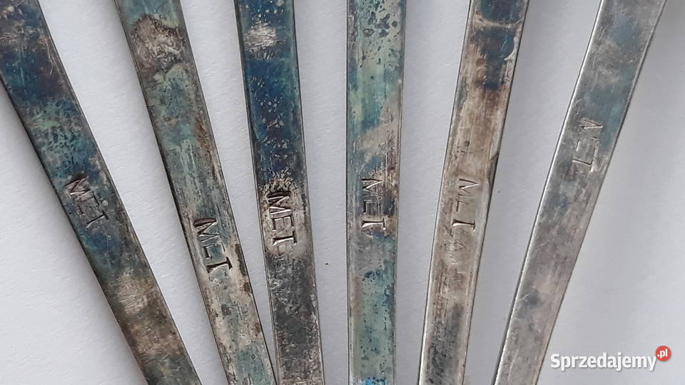 Posrebrzane łyżeczki do kawy mokki Dąbrowa Górnicza