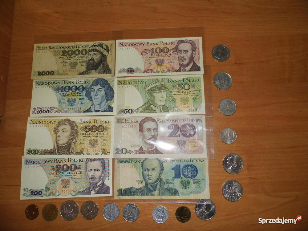 Monety i Banknoty PRL małopolskie Wieliczka sprzedam