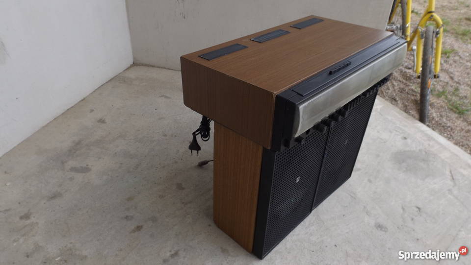 Radio Unitra ZODIAK z kolumnami Sprawne Grodziczno