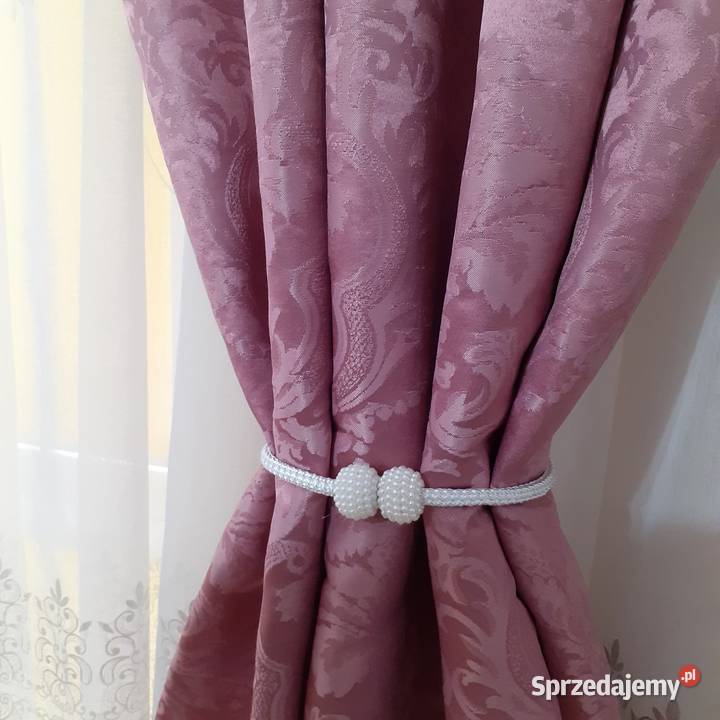 Zasłony zaciemniające ornament mazowieckie Mława