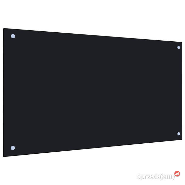 Panel ochronny do kuchni czarny 90x50 szkło mazowieckie Warszawa sprzedam